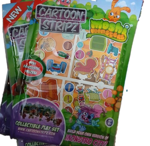 Moshi monsters cartoon stripz - monsters,