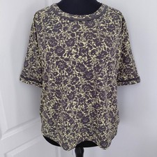Next Top Size 20 Yellow Grey