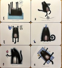 SET OF 6 Portmeirion Cork