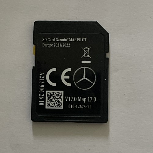 Mercedes sat nav card 2021 - sat,