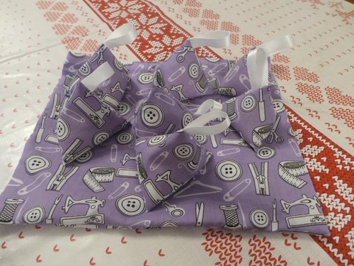 Set sewing button fabric - 6,