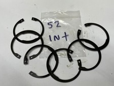 52 x 2 Intuernal circlips. Pack of 6