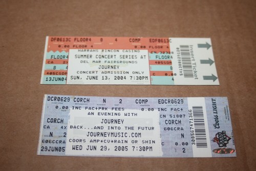 Journey 2x concert ticket - ,