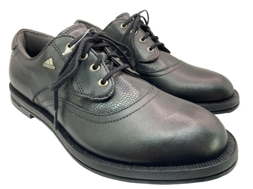 Adidas black golf - golf, shoes