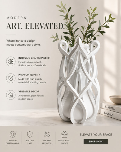Gothic vase eco - gothic,
