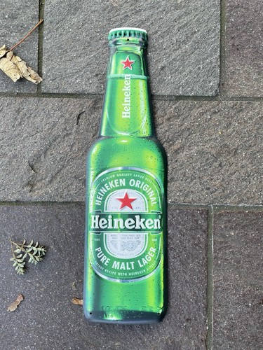 Heineken bottle sign - heineken,