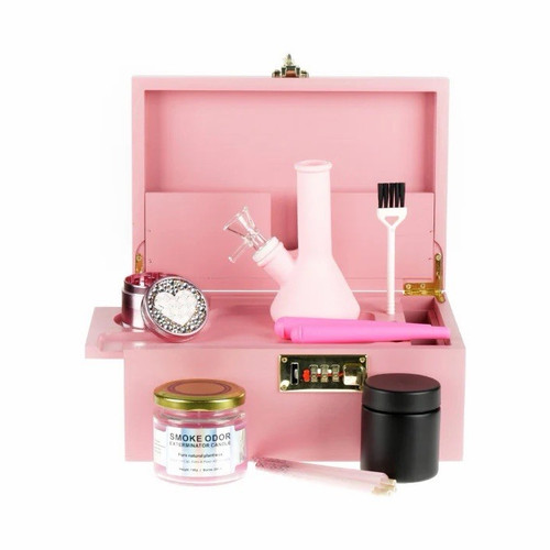 Pink smoking accessories gift - accessories,