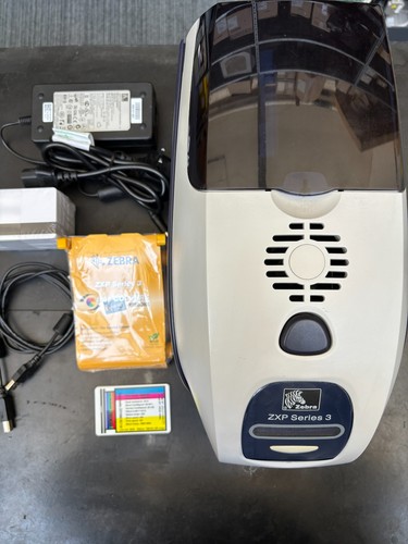 Zebra zxp3 single side card - zebra,