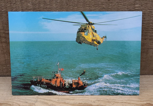 Old postcard rnli waveney - rnli,