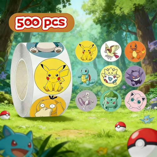 500pcs cute cartoon pokémon - cute,