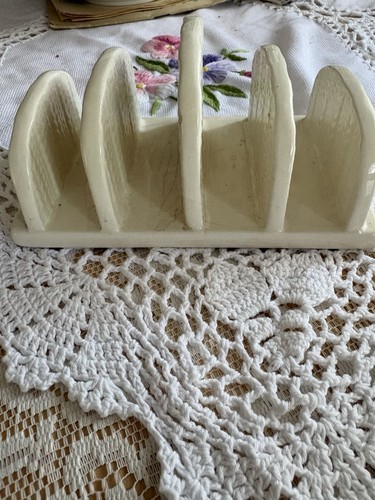 Ceramic glazed cream toast - ceramic,