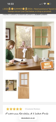External cottage oak stable - external,