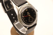 Benrus Vintage Masterpiece Wristwatch 1958, Black Dial, Manual Movement, 34mm...