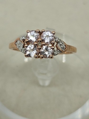 Rose gold pink morganite - rose,