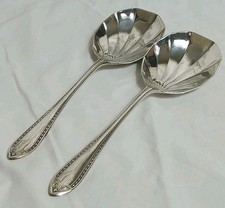 Two Matching Vintage Silver