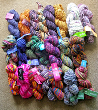 COLINETTE YARNS ART, GIOTTO, GRAFFITI, ISIS, ONE ZERO, PRISM + MORE PICK & MIX