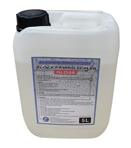 Block paving sealer seal - sealer,