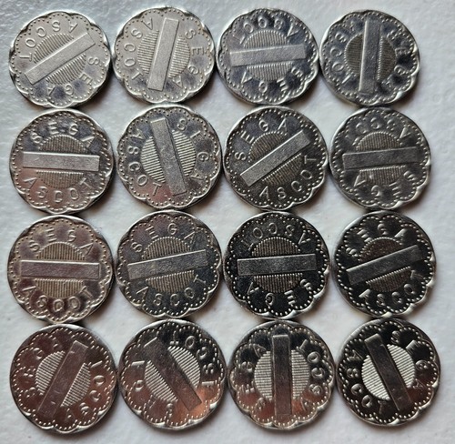 Sega ascot quarter size token - sega,