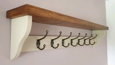Coat Rack With Shelf 7 Double