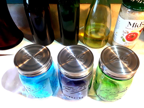 Ball mason jars - ball, purple