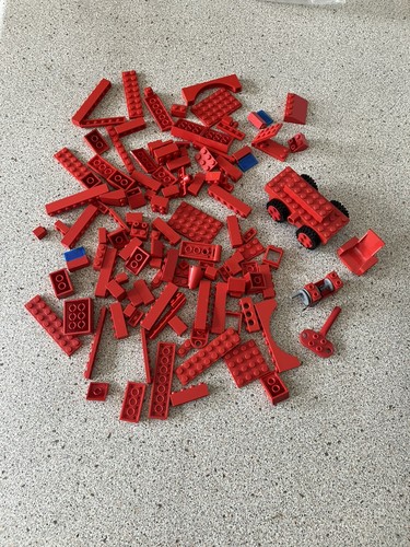 Vintage retro lego red - lego, job