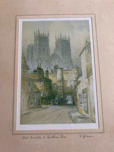 Robson york minster - f.,