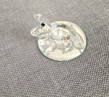 Crystal Glass Turtle Figurine