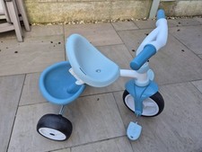 Smoby - Be Move Tricycle (Blue) - Height adjustable seat and removable push bar