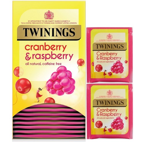 Twinings cranberry raspberry - twinings,