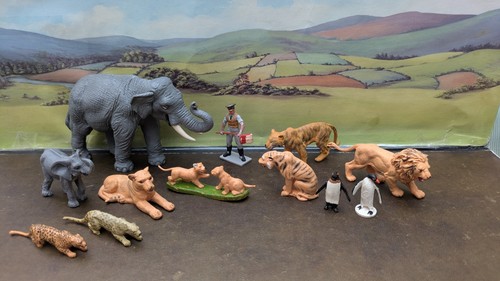 Britain vintage zoo animals - vintage,
