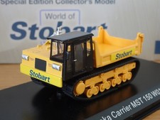 ATLAS EDDIE STOBART RAIL MOROOKA CARRIER MST 150 TIPPER TRUCK MODEL JV4111 1:76