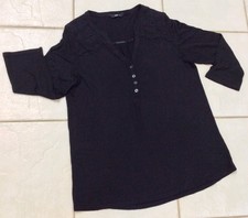 Ladies Size 14 M&Co Black 3/4