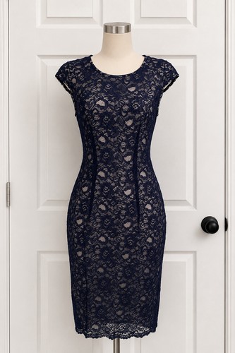 Jaeger size navy - 8, lace