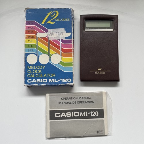 Vintage casio 120 musical - casio, ml-120