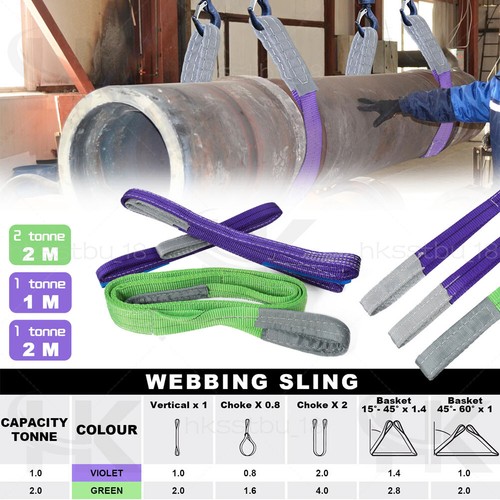 Webbing sling strap cargo - sling,