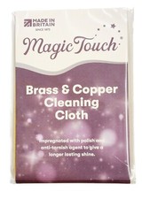 Brass & Copper Cleaning Cloth Specialist Impregnated Metal Polish Care Cloth 