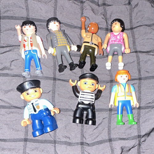 Playmobil figures people - &,