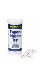 FERNOX Express Inhibitor Test for Central & Water Underfloor Heating 50 strips.