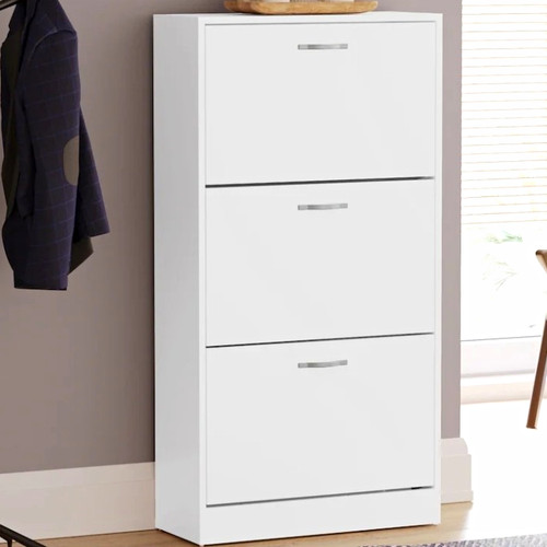 White freestanding shoe - white,