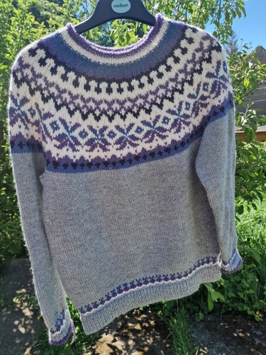 Scottish hand knitted wool and - knitted,