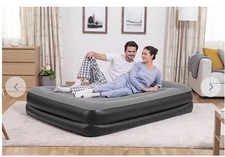 Bestway air bed PVC Kingsize Premium Raised Air mattress