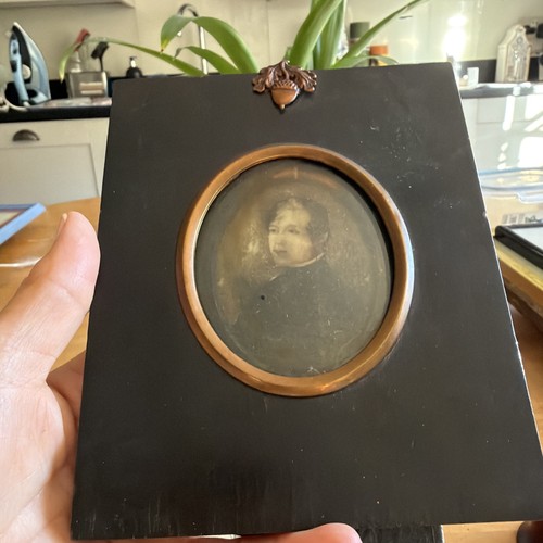 Antique 19th century portrait - 19th,