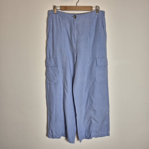 Size light blue linen - 14,