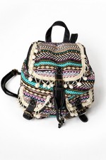 Boho Aztec Pattern Backpack