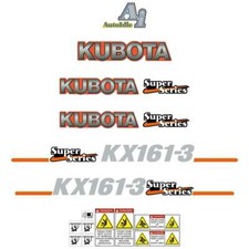 Kubota KX161-3 Super Series