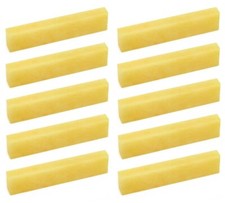 10x Bone Guitar Nut 55x10x6mm