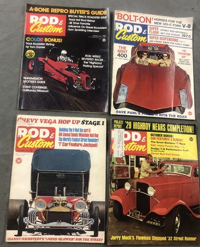 Rod custom magazine 1970 71 - magazine,