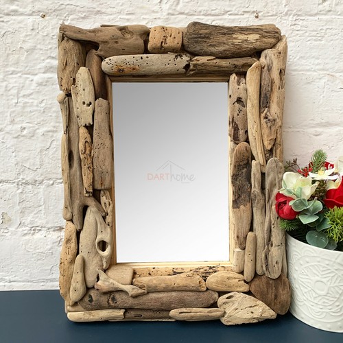 Rectangle driftwood mirror - rectangle,