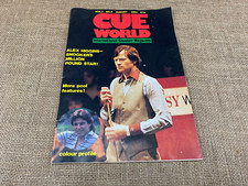 CUE WORLD SNOOKER AUGUST 1982 EDITION MAGAZINE-ALEX HIGGINS