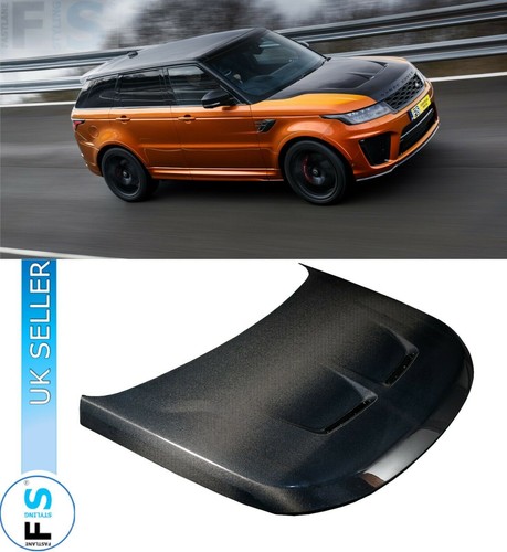 Bonnet hood svr style real - hood,